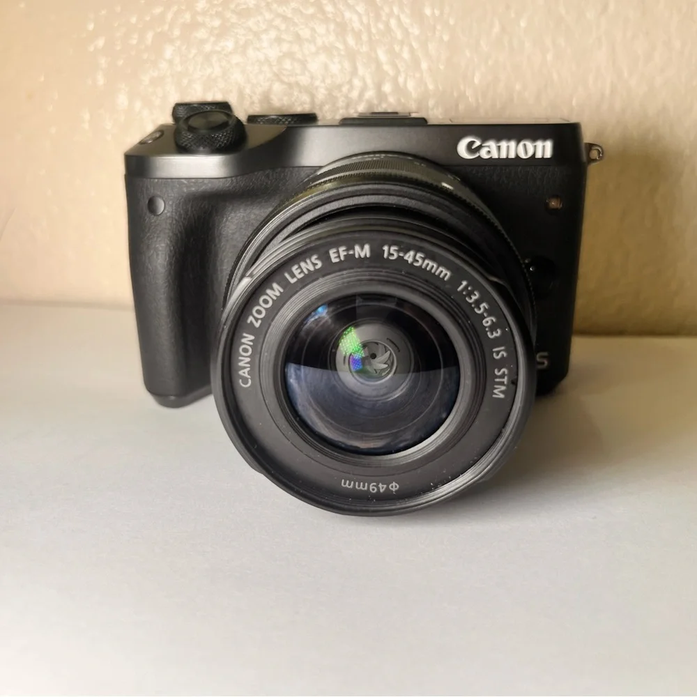 Canon Black Mirrorless Camera